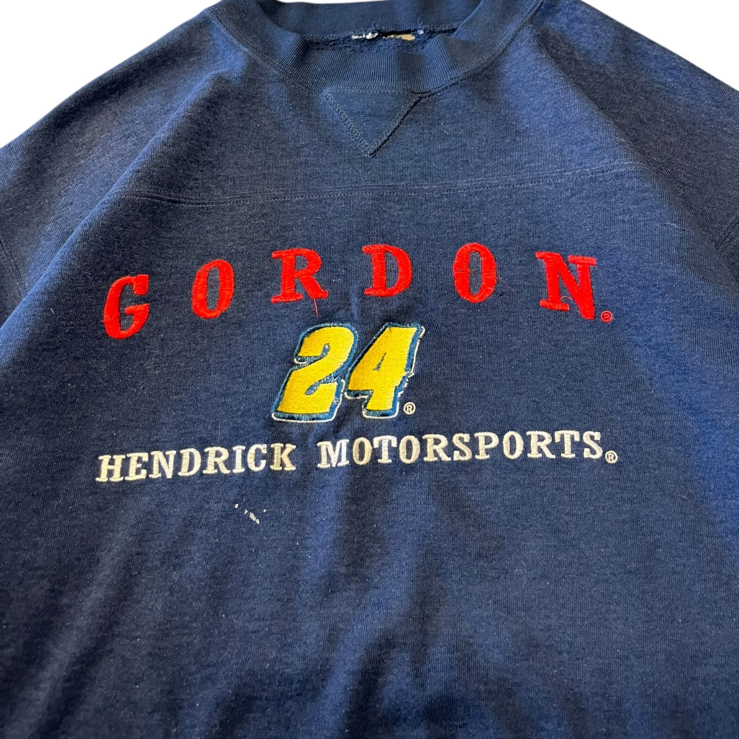 Y2K Jeff Gordon 24 Embroidered Sweatshirt