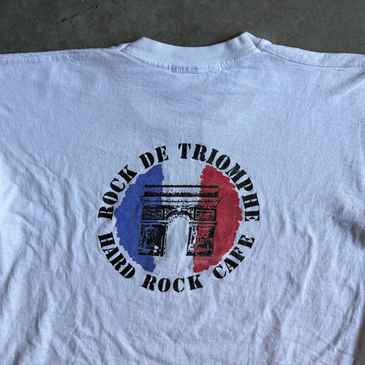 Vintage Hard Rock Cafe Paris White Tee