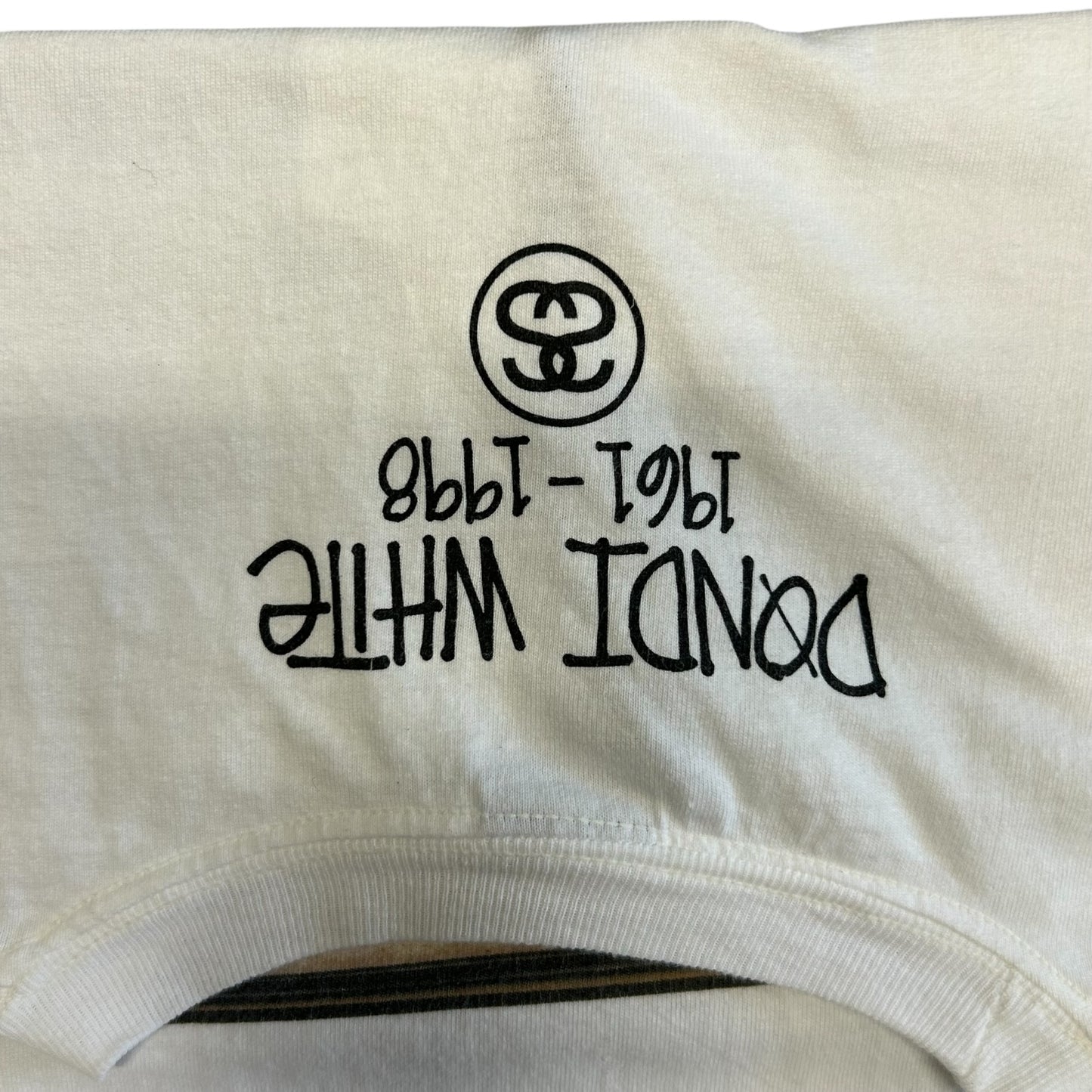 2009 Stussy Dondi White Graphic Tee