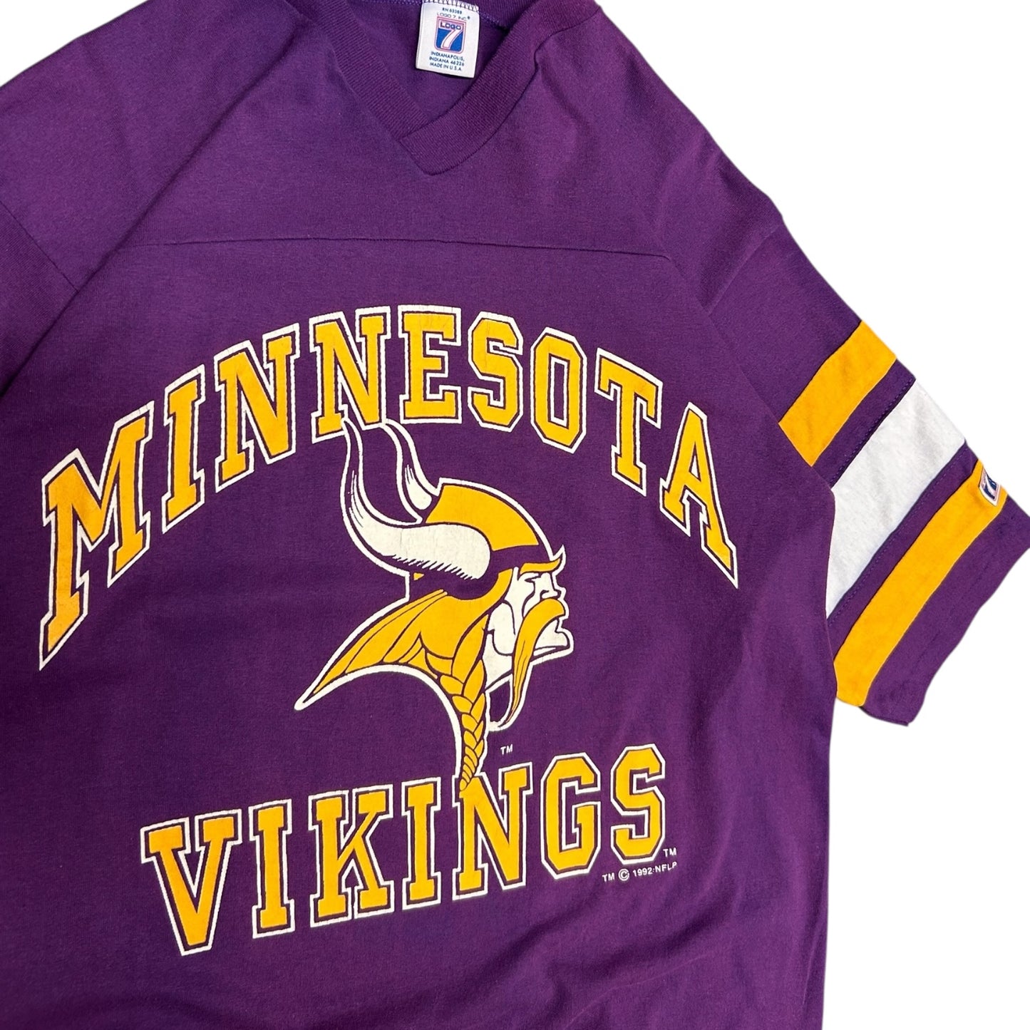 Vintage 1992 Vikings Jersey Tee