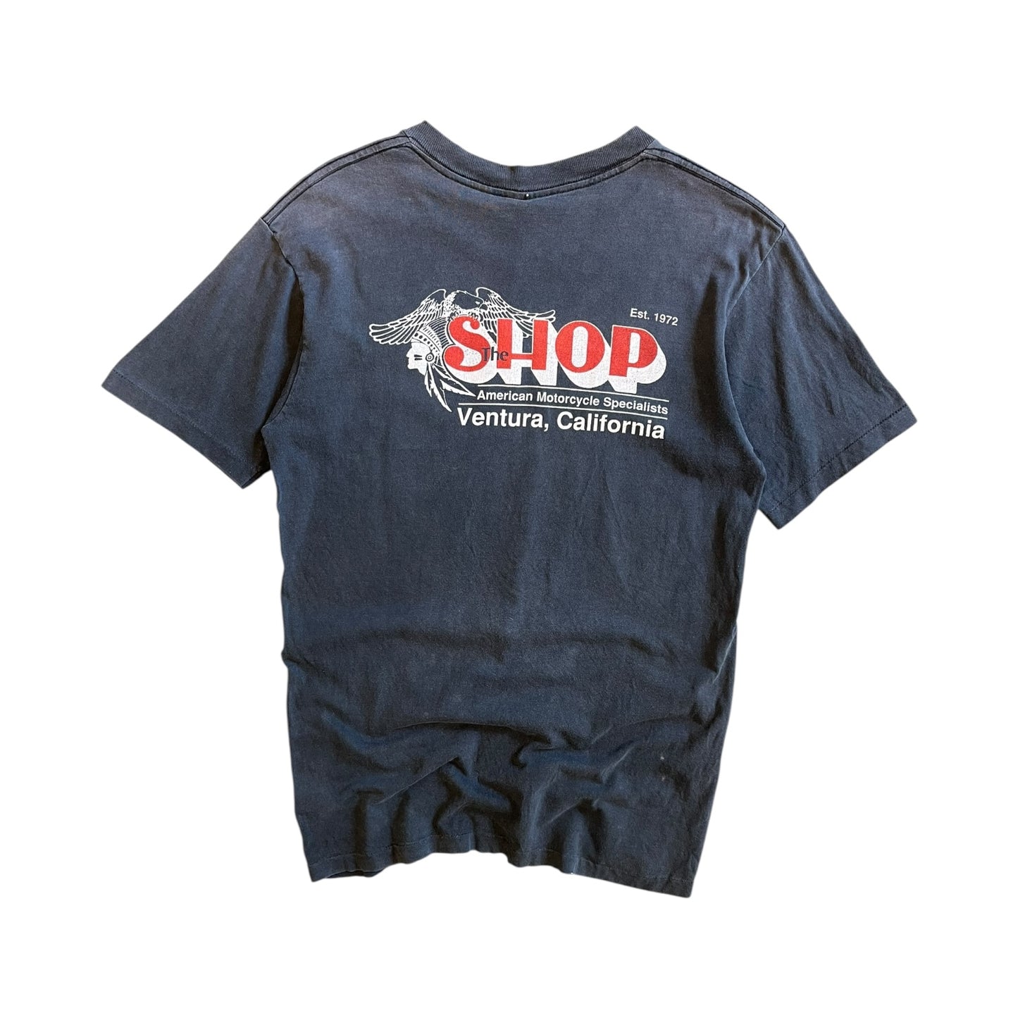 Vintage Indian Motorcycles 3D Emblem Style Tee