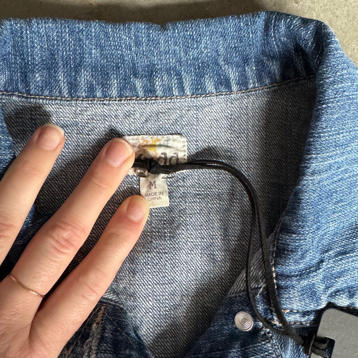 Women’s Y2K Mudd Denim Jacket