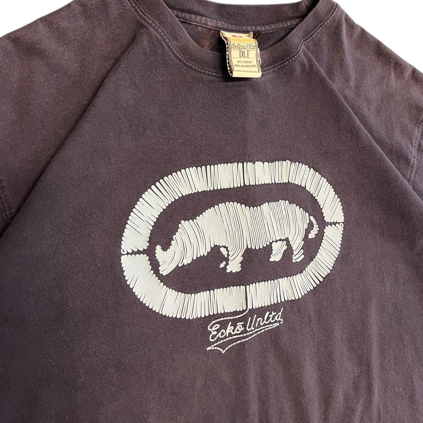 Y2K Ecko Unltd Blue String Rhino Tee