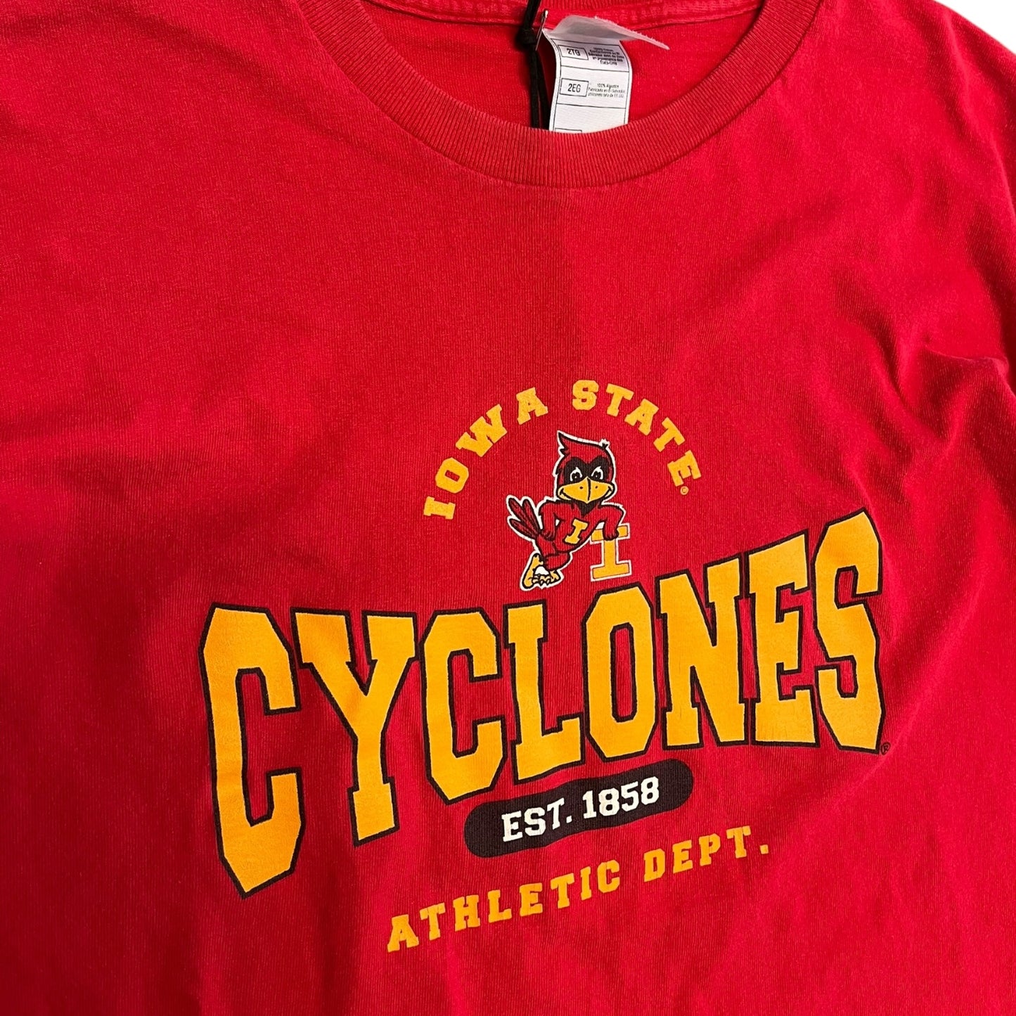 Y2K Iowa State Cyclones Athletic Dept. Cy Tee