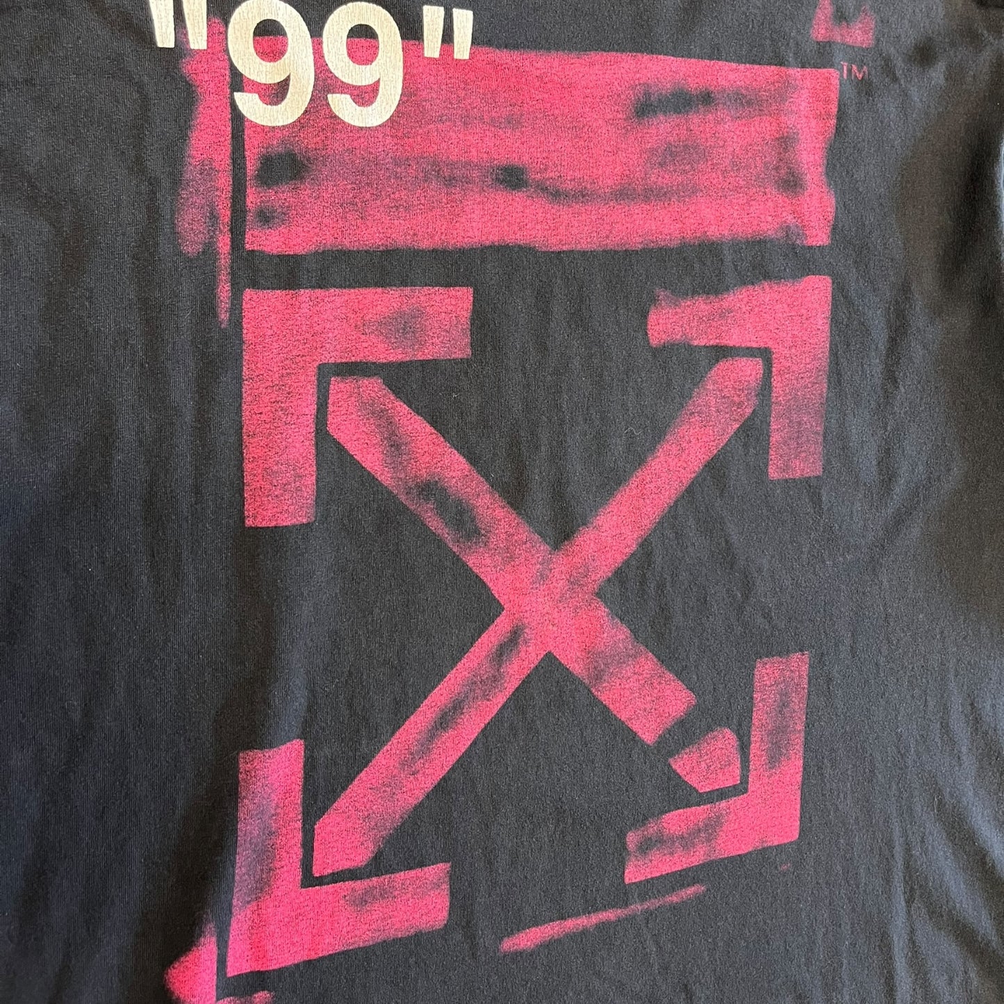 Off White “Impressionism” Black T Shirt