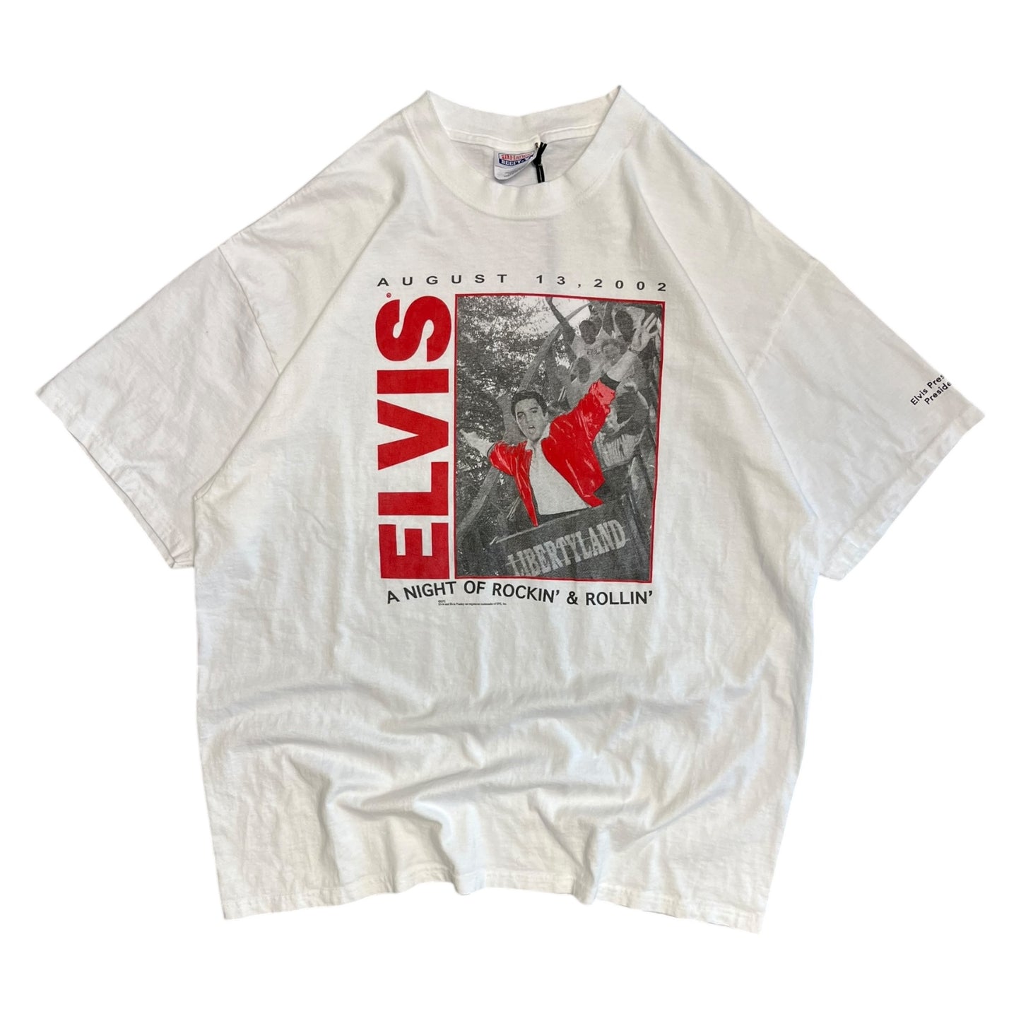 Y2K Elvis “A Night of Rockin’ & Rollin” tee