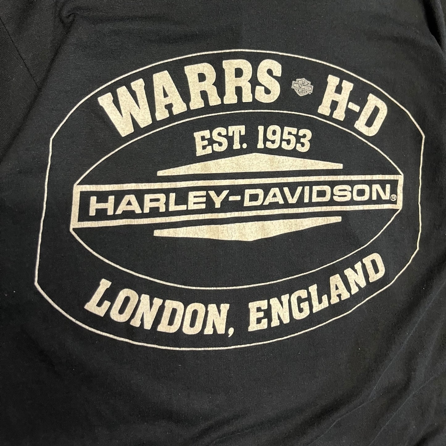 Vintage Harley Davidson I May Be Used London England T Shirt