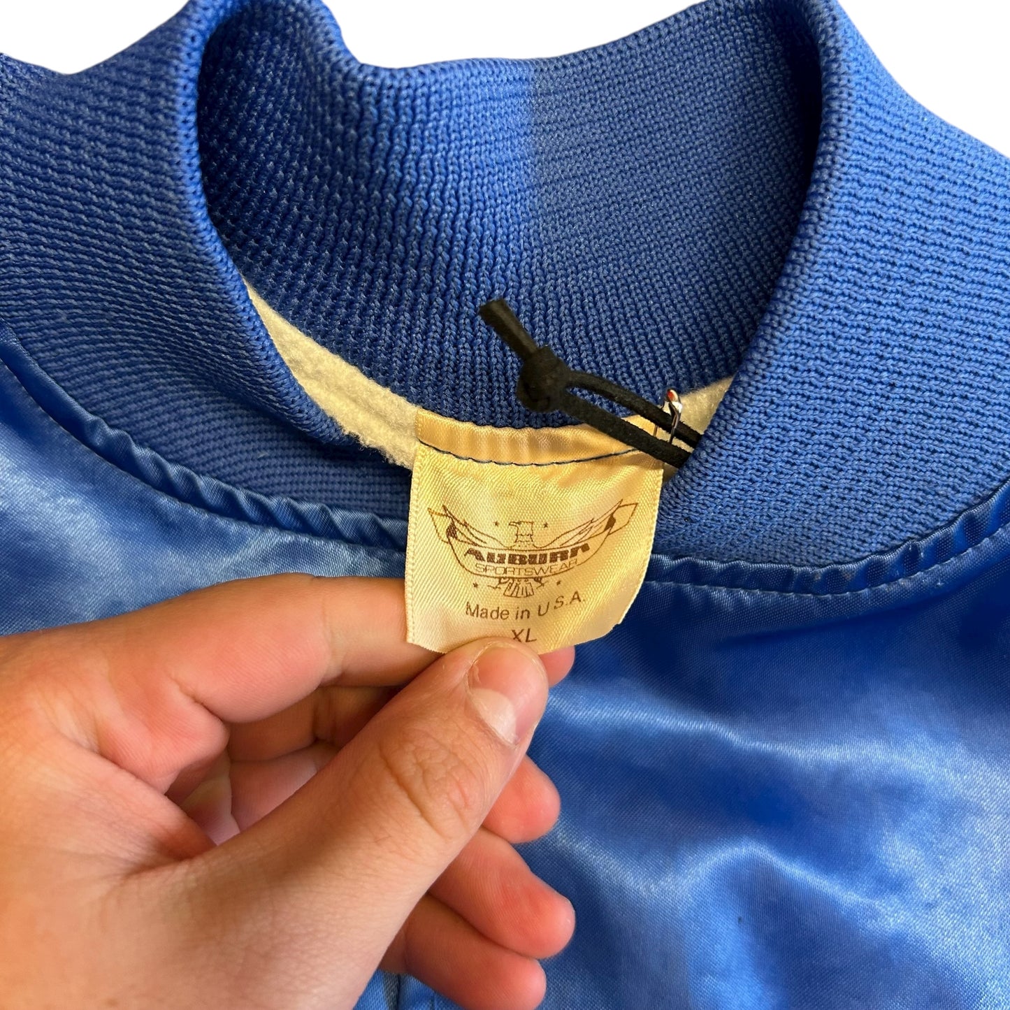 Vintage The Heartbeat Of America Satin Jacket