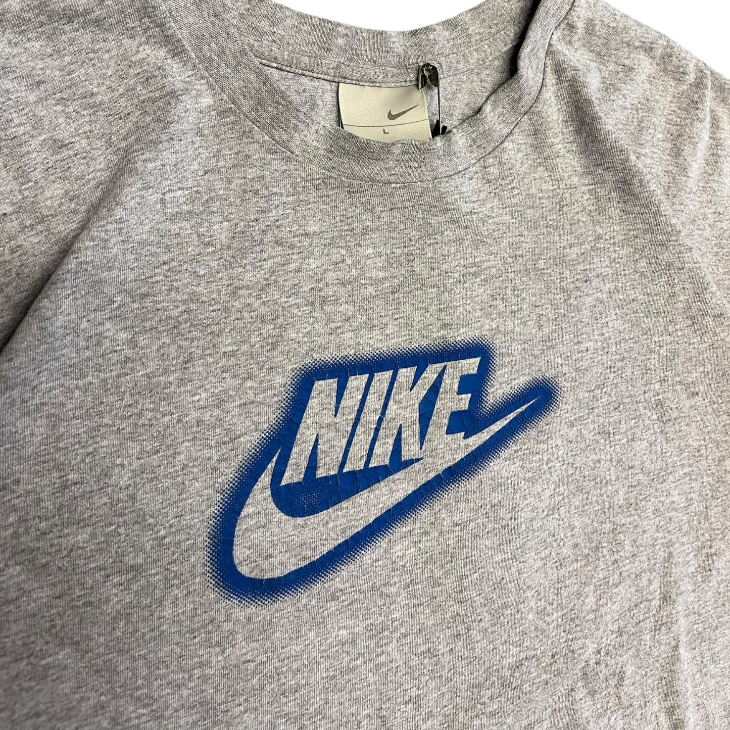 Y2K Nike Spell Out Swoosh Tee
