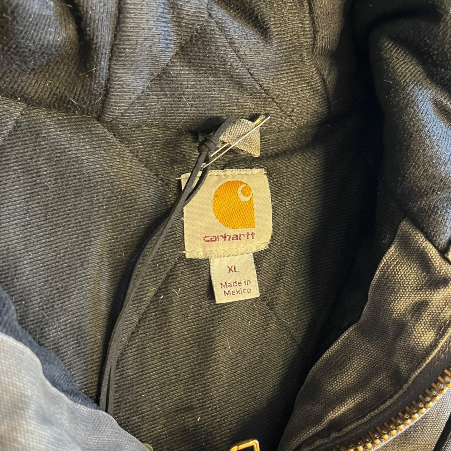 Carhartt ‘J130 GVL’ Gravel Quilt Lined Active Jacket