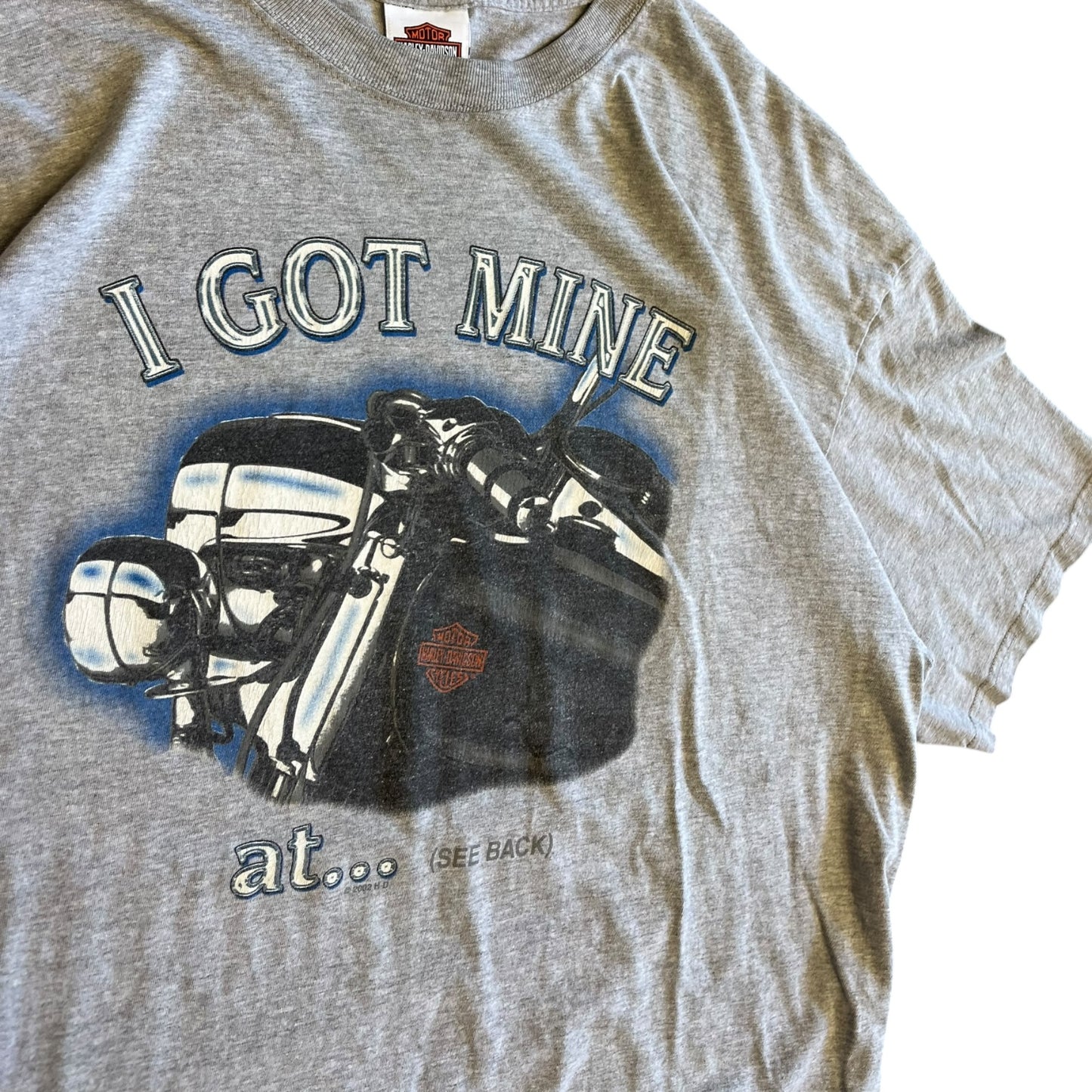 Y2K Harley Davidson I Got Mine At Metro T Shirt