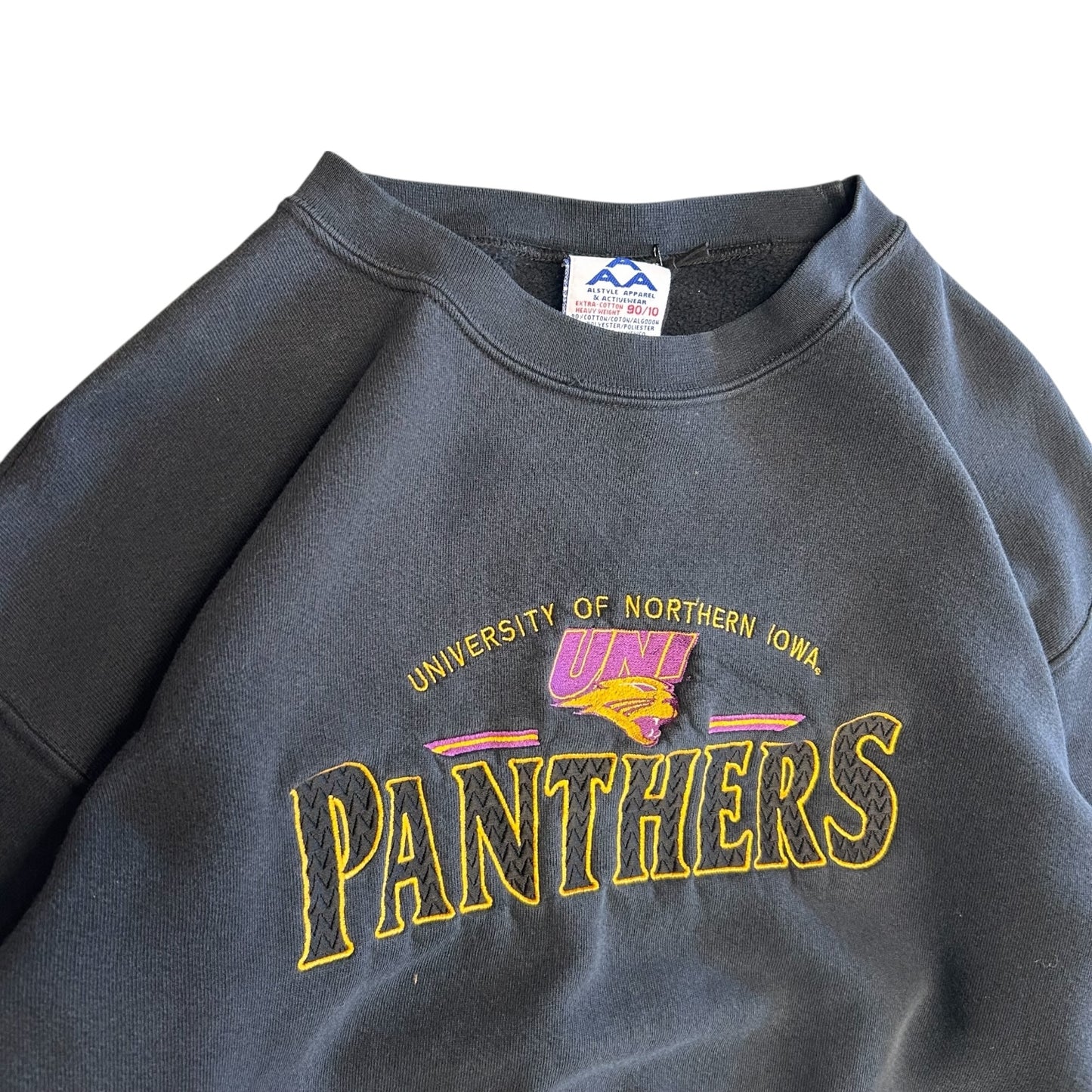 Vintage AAA UNI Panthers Black Sweatshirt