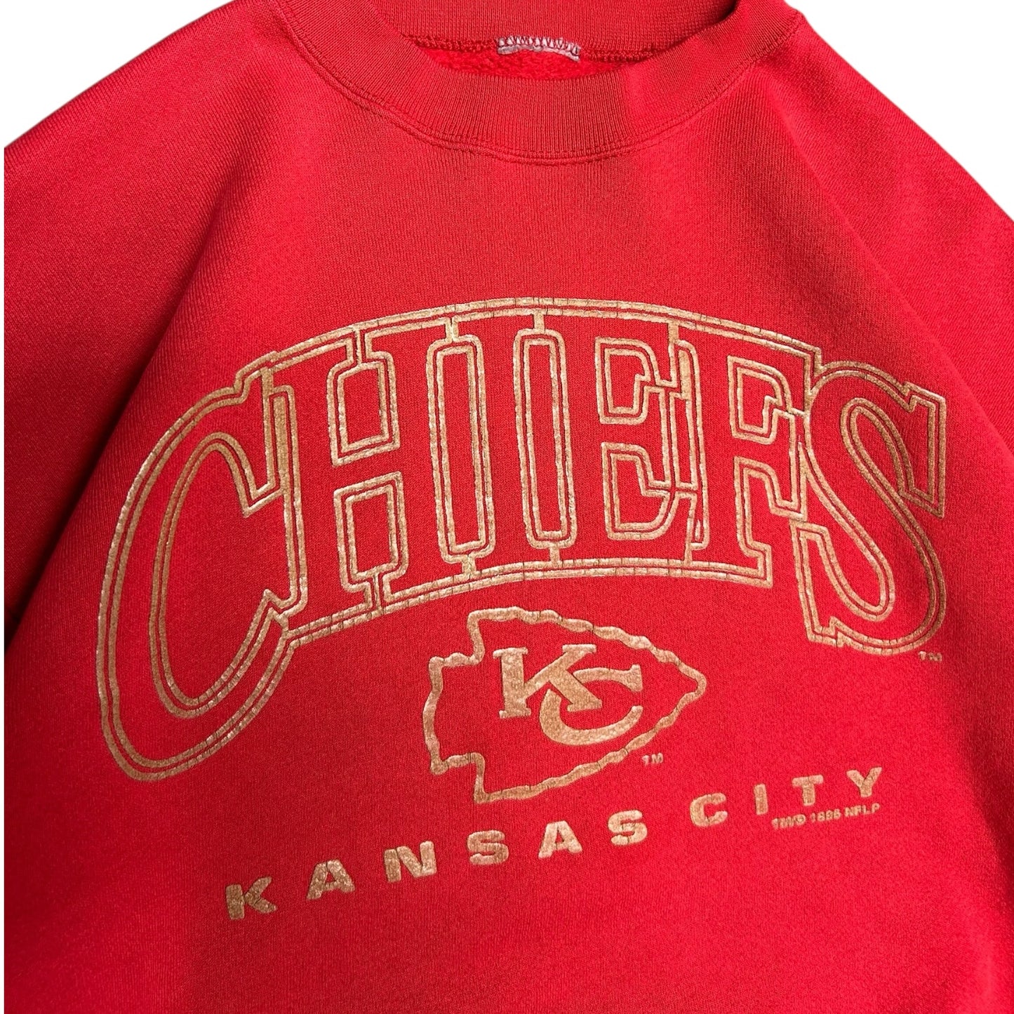 Vintage 1996 Kansas City Chiefs Gold Sweatshirt