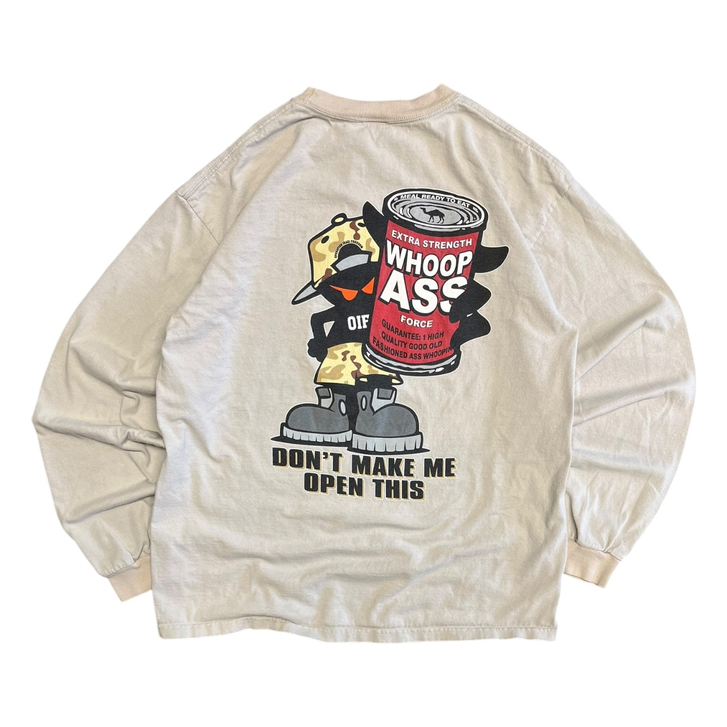 Y2K Can Of Whoop Ass Long Sleeve Tee