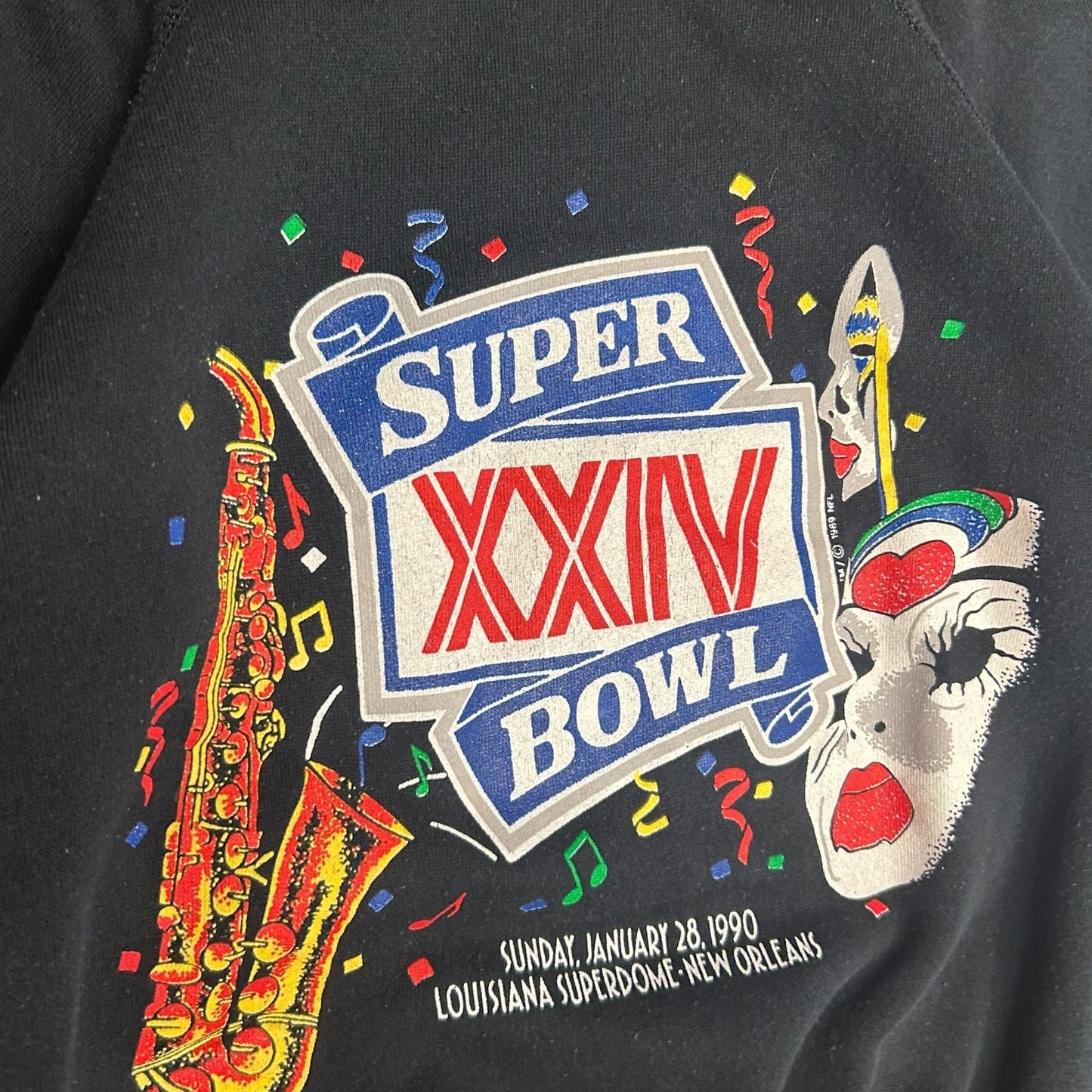 Vintage 1990 Super Bowl XXIV Sweatshirt