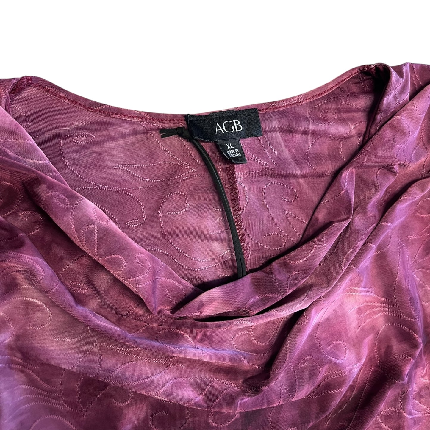Women’s ABG Sleeveless Cowl Neck Top