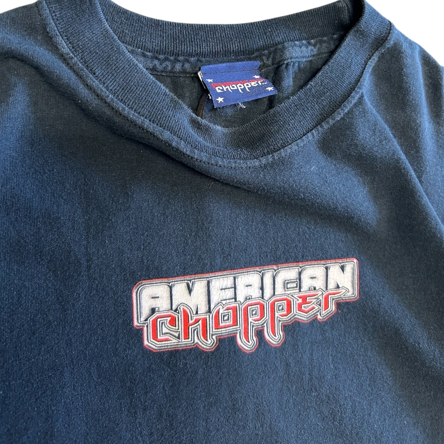 Y2K American Chopper Fire Bike Tee