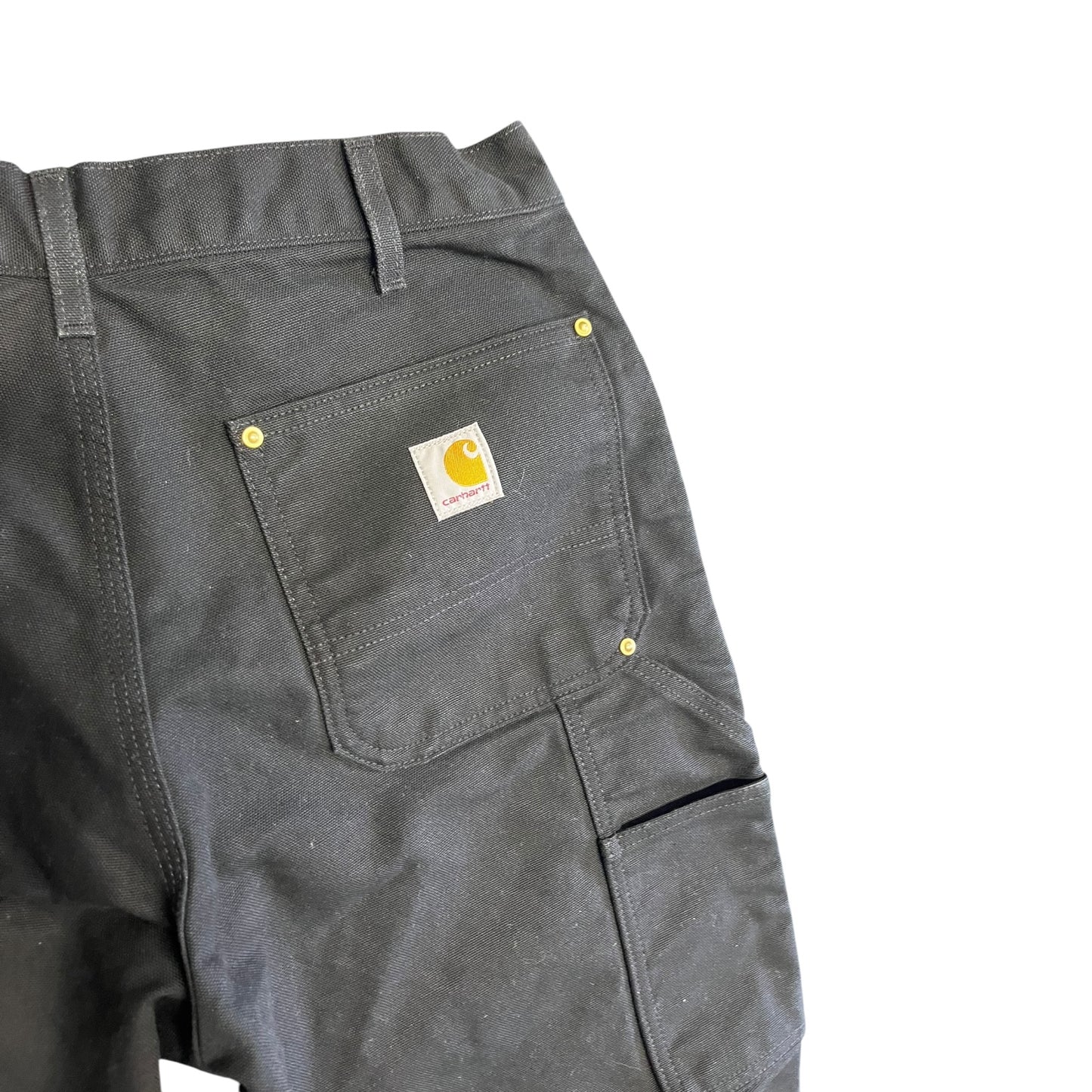 Y2K Black Carhartt Double Knees