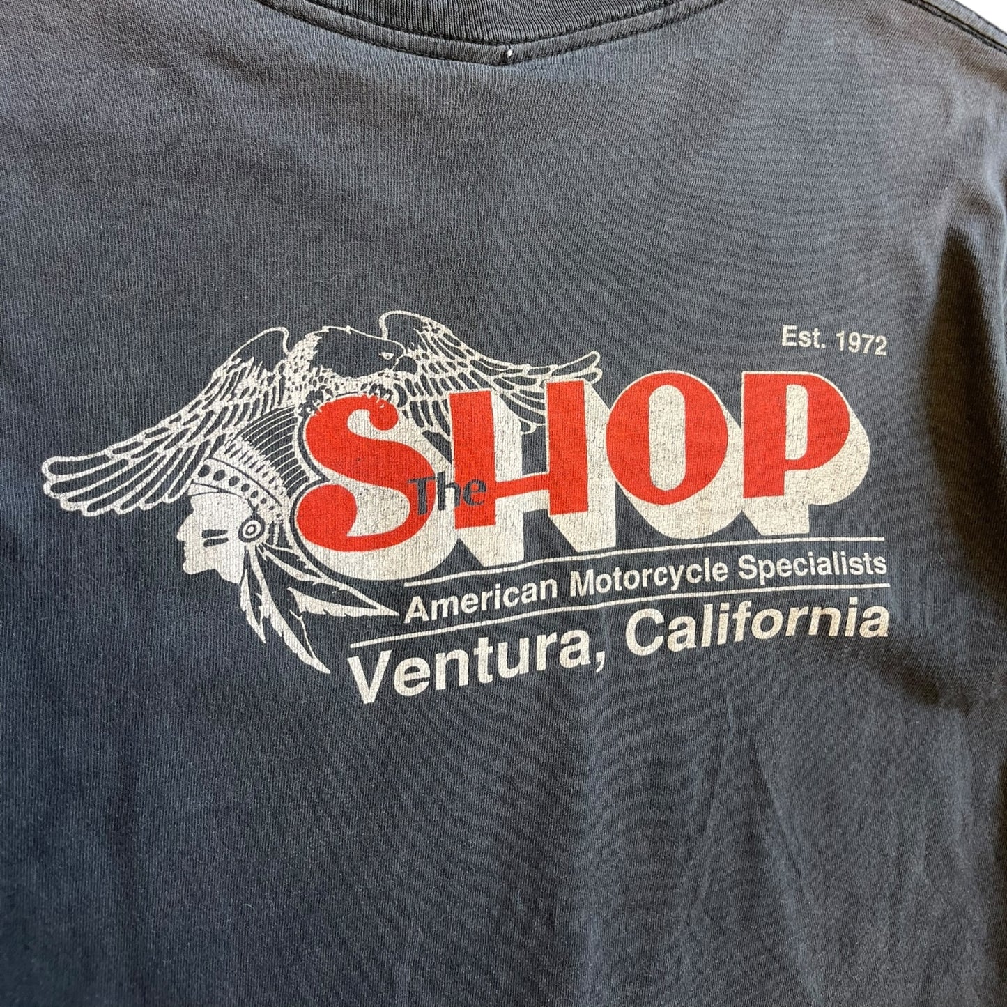 Vintage Indian Motorcycles 3D Emblem Style Tee