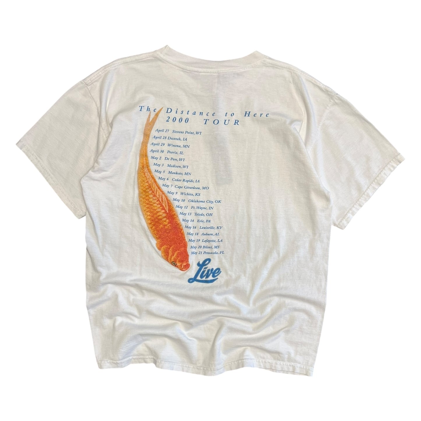 Vintage 2000 Live Band T Shirt