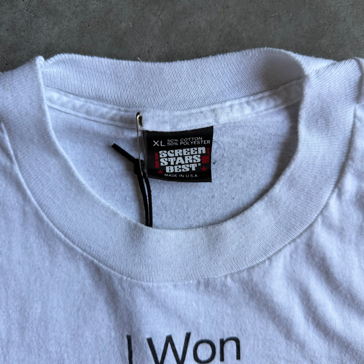 Vintage Daily Iowan ‘I Won In The Line’ Tee