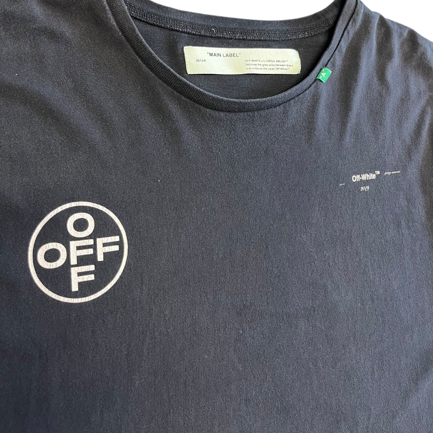 Off White “Impressionism” Black T Shirt