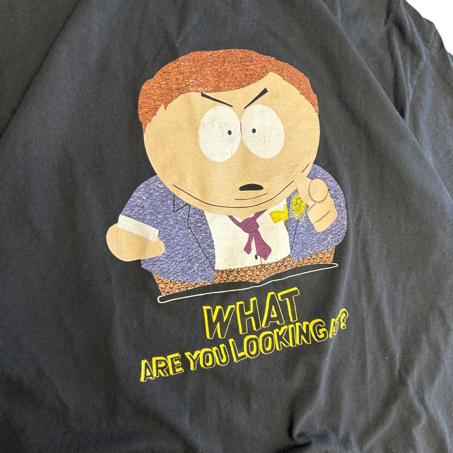 Y2K South Park Erik Cartman “What Are You Looking At?” Tee