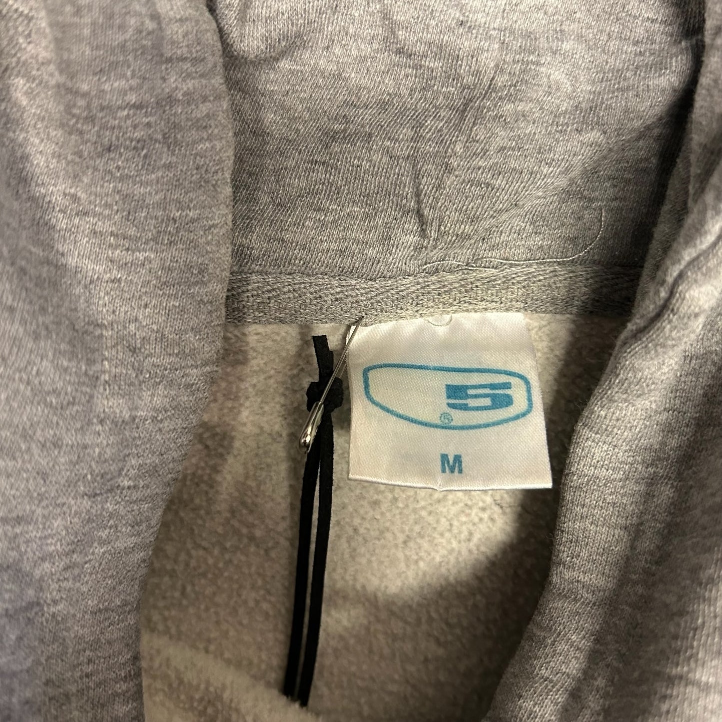 Y2K UNC Grey & Blue Hoodie