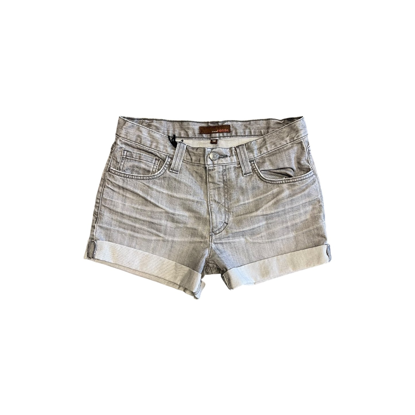 Women’s Y2K Fossil Grey Mini Shorts