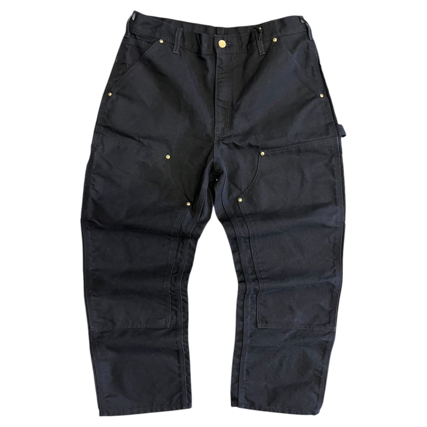 Y2K Black Carhartt Double Knees