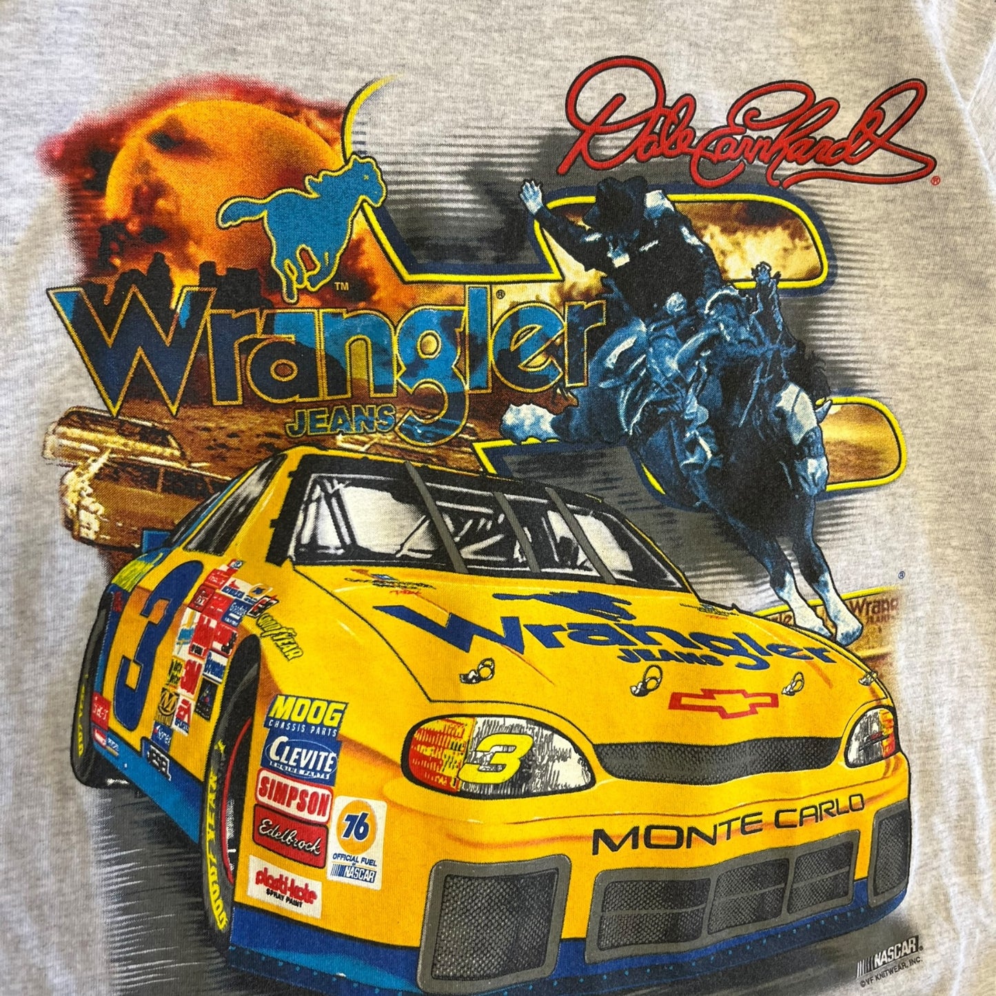 Y2K Dale Earnhardt Wrangler Jeans Tee