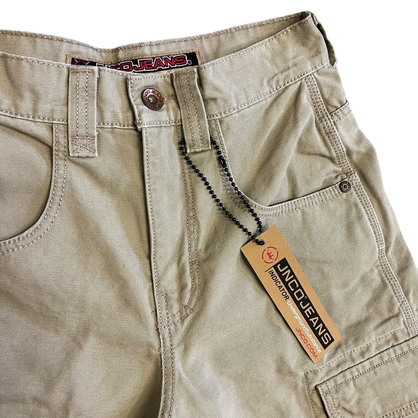 JNCO - Indicator Cargo Shorts 14” Inseam (Khaki)