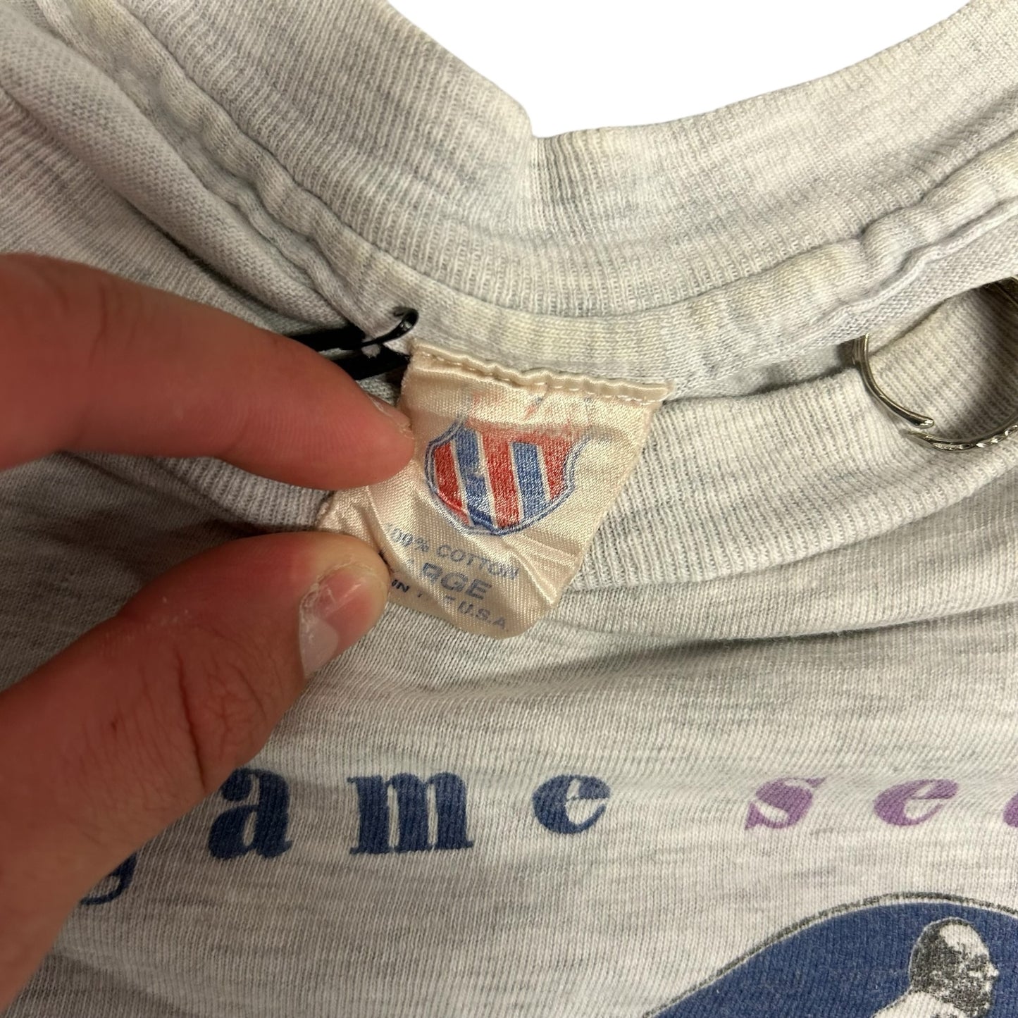 Vintage Game Set Match Tennis Tee