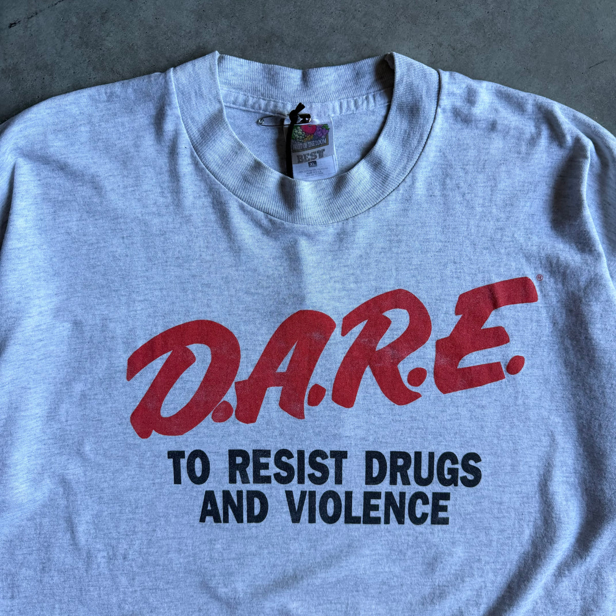 Vintage DARE To Resist Drugs And Violence T Shirt