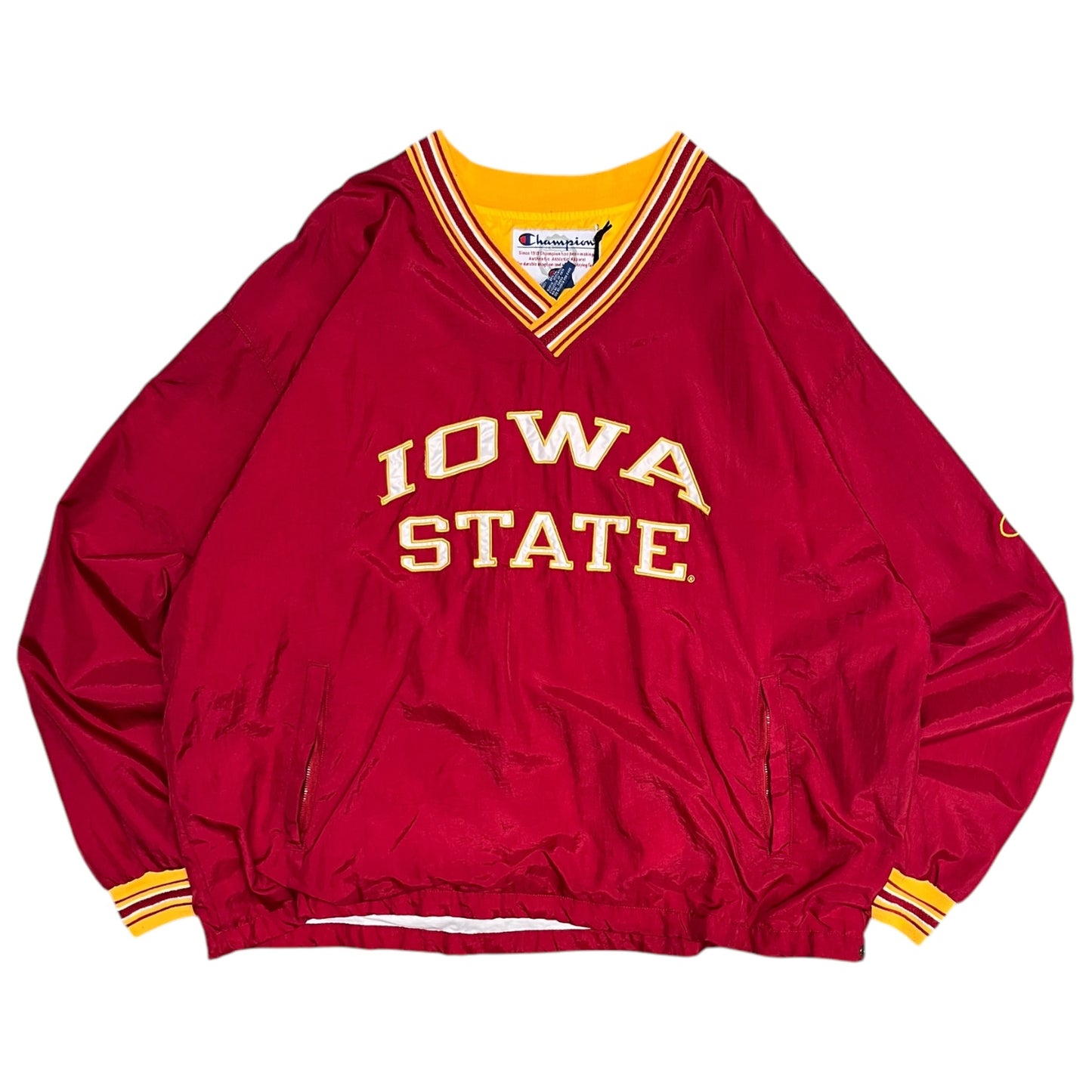 Vintage Iowa State Champion Spell-Out Windbreaker