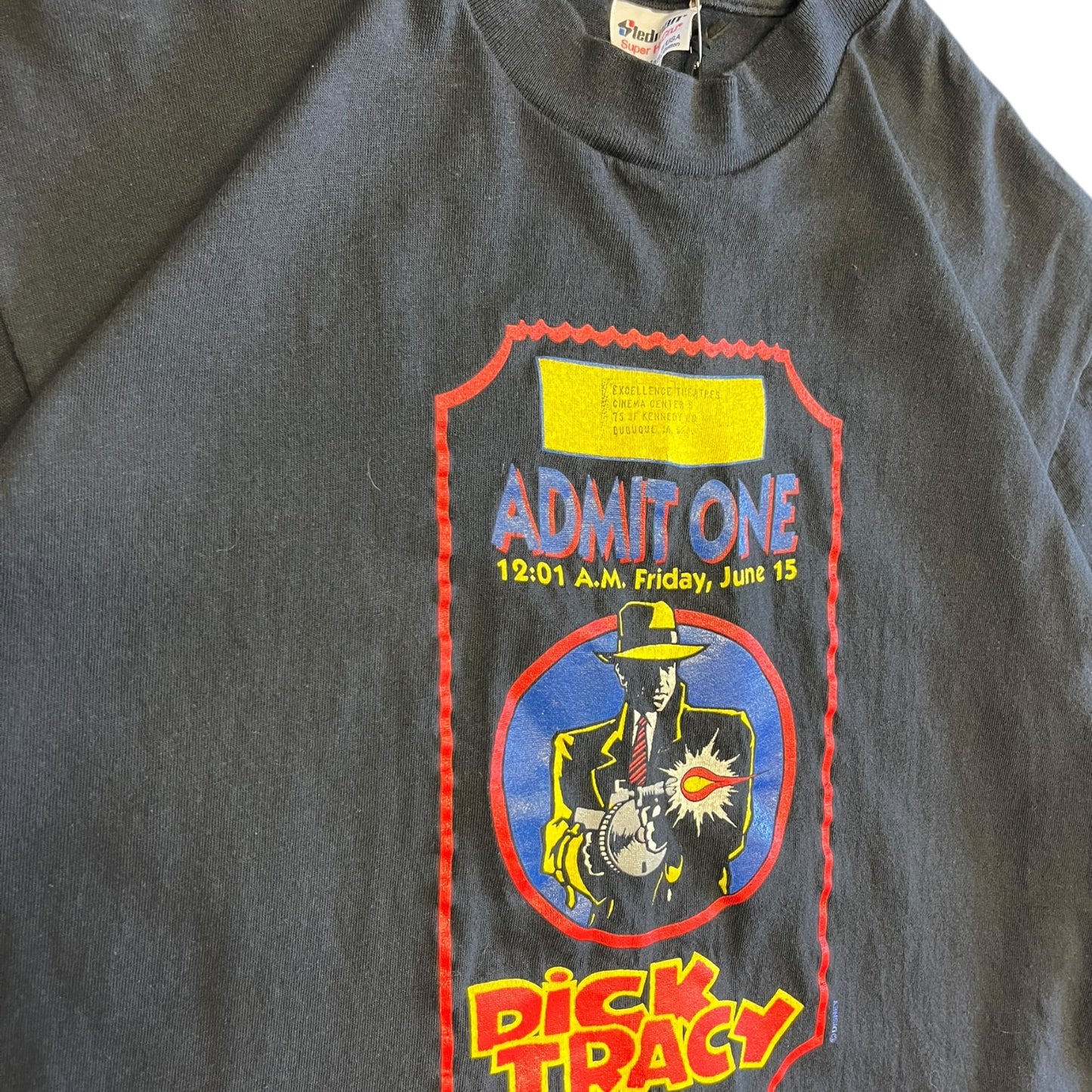 Vintage Dick Tracy Admit One Tee