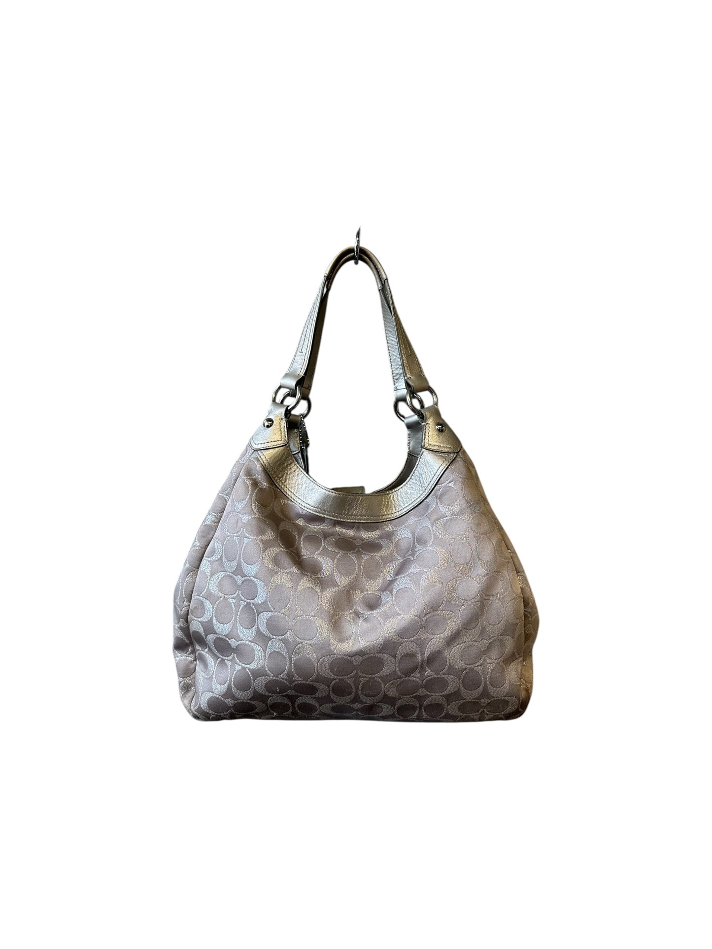 2011 Coach F18909 Soho Hobo Bag In Gray/Silver
