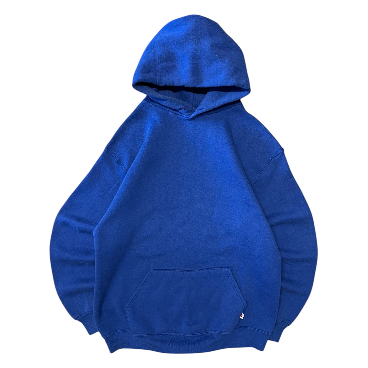 Vintage 80s Russell Athletic Blue Blank Hoodie