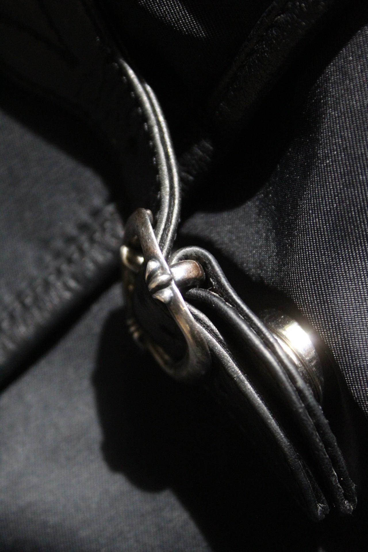 Chrome Hearts Nylon Gunslinger Hand Bag