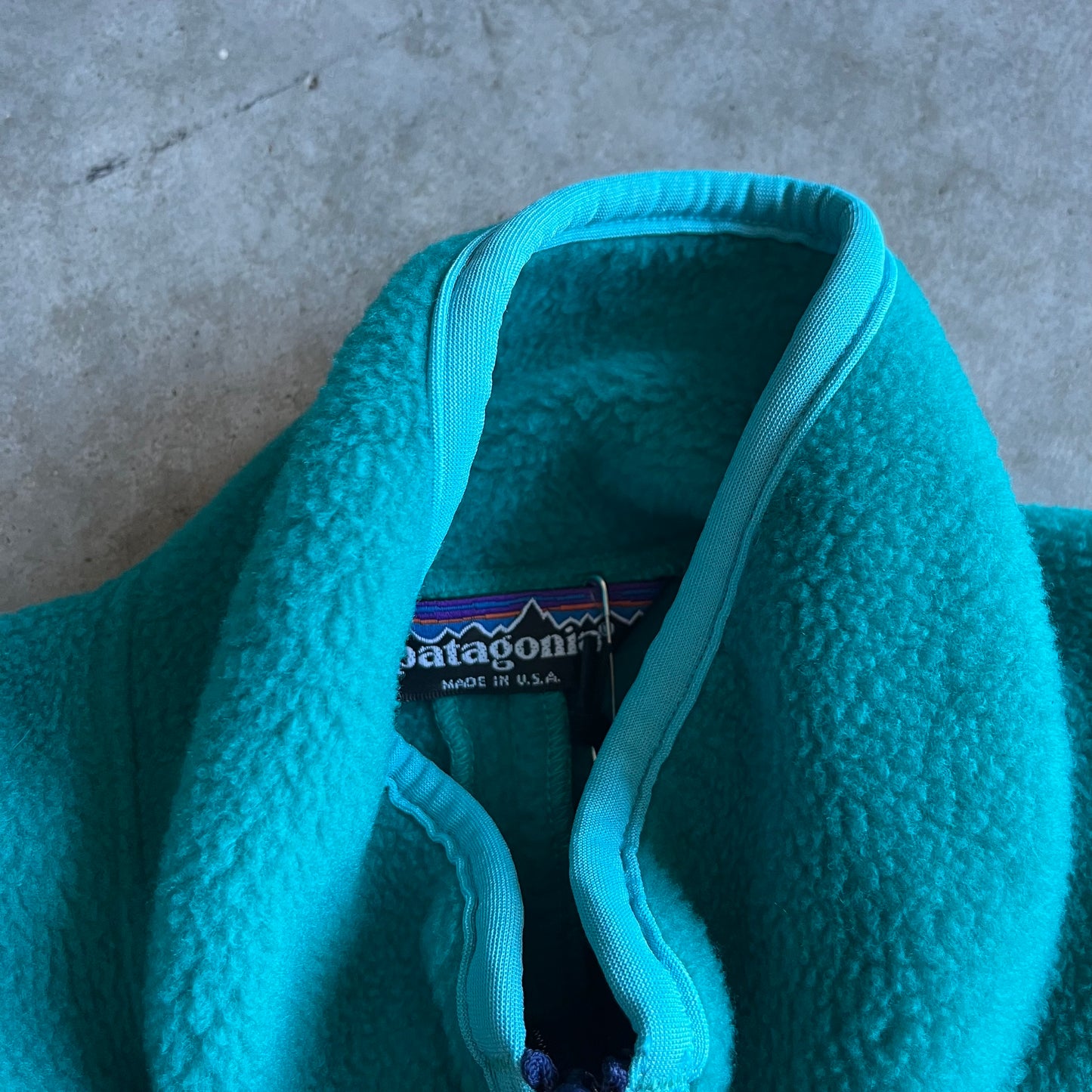 Vintage Women’s Patagonia Full Zip Fleece Teal