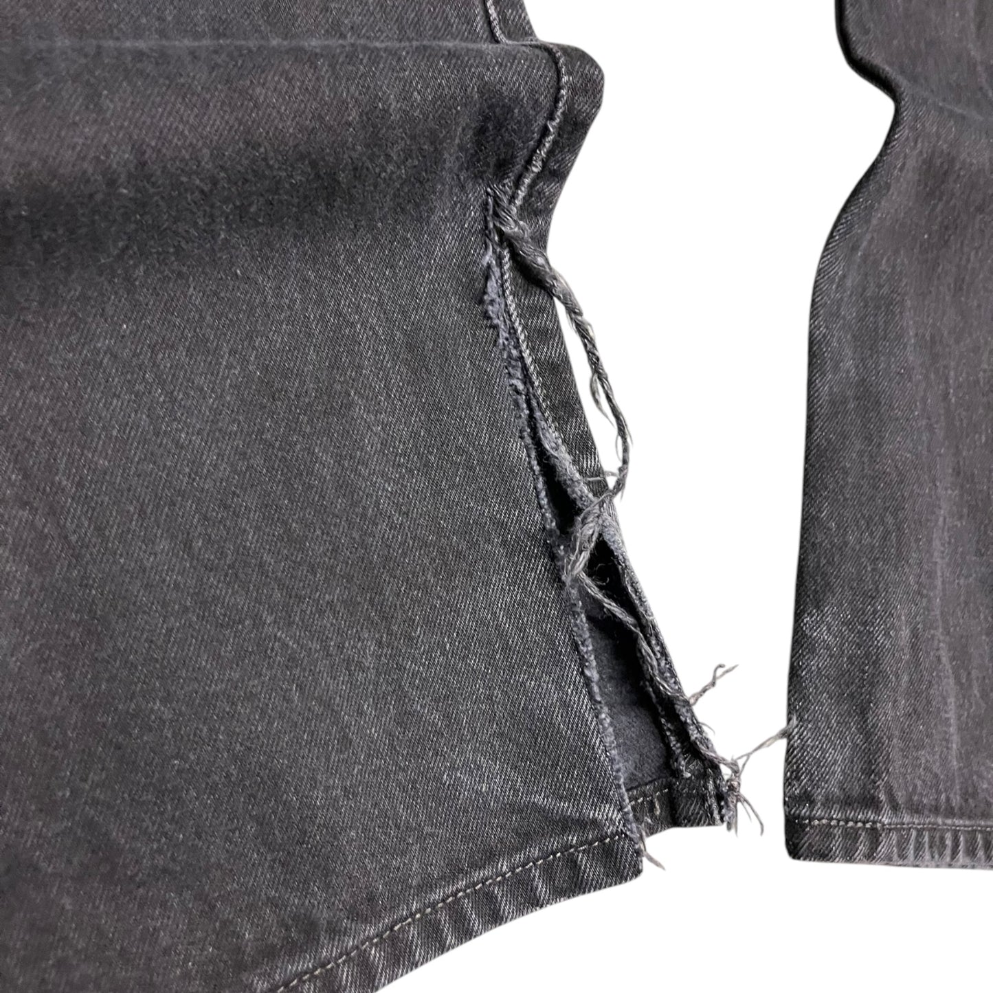 Vintage Levi’s 501 Straight Leg Button Fly Black Jeans