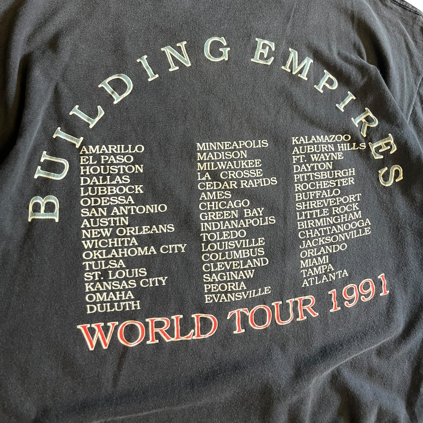 Vintage Queensryche Empire Tour T Shirt