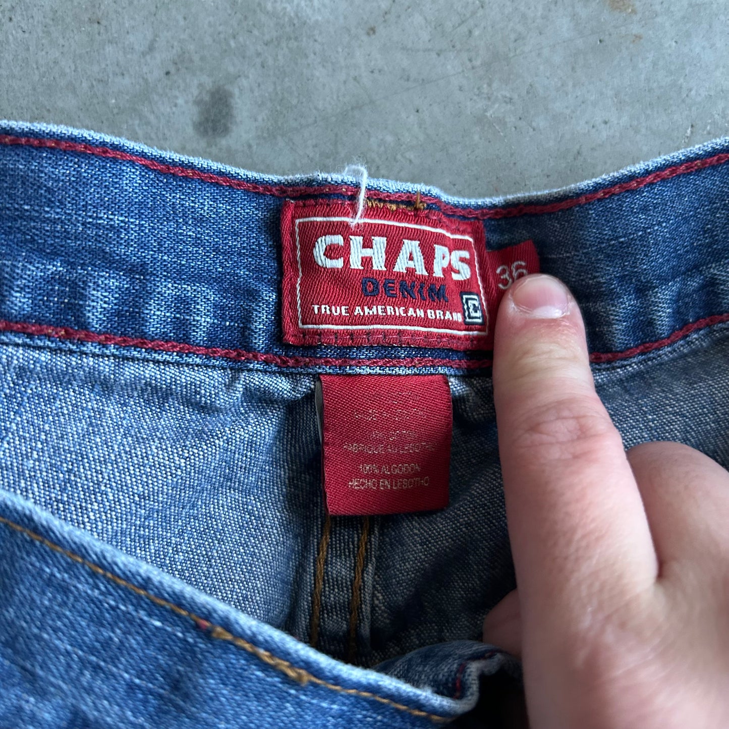 Y2K Chaps Big Pocket Carpenter Jorts