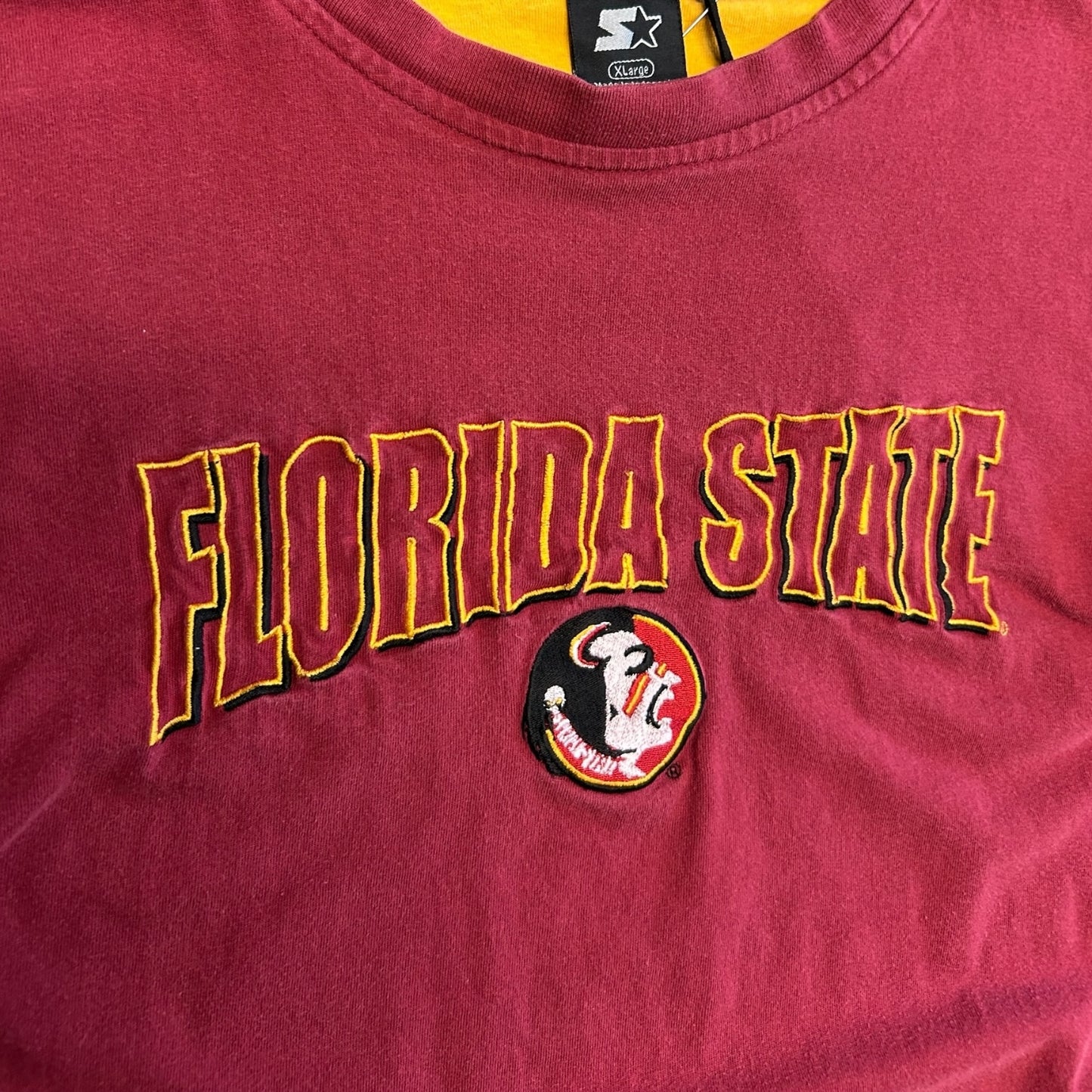 Y2K Starter Florida State Embroidered Shirt