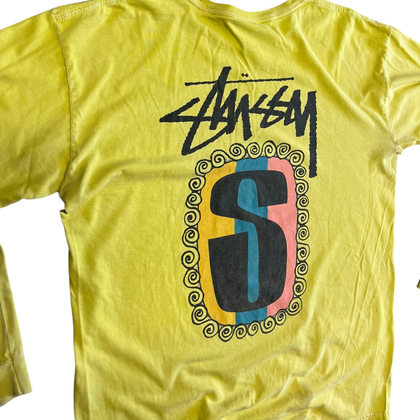Stussy Yellow Longsleeve Tee