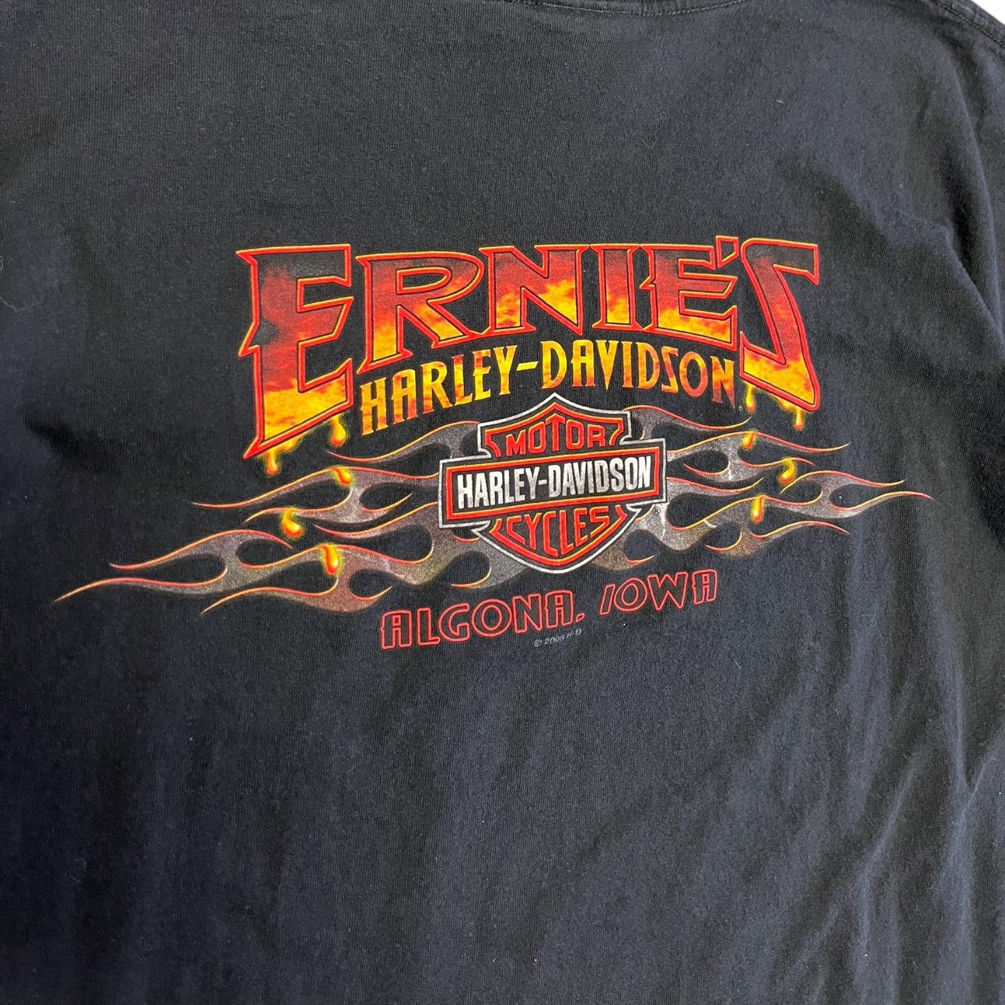 Y2K Ernie’s Harley Davidson Black Tee