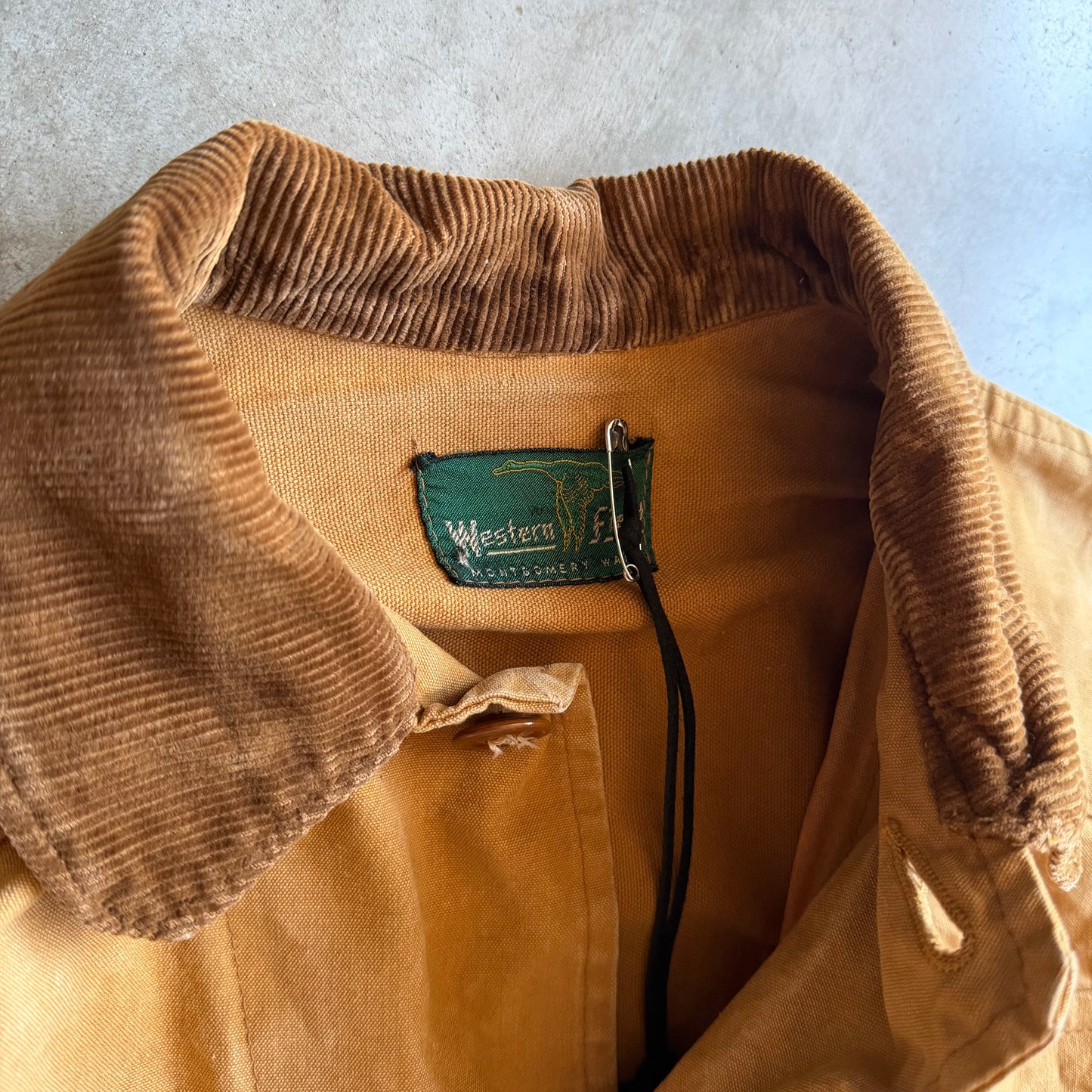 Vintage 60s Western Field Canvas Hunters Jacket