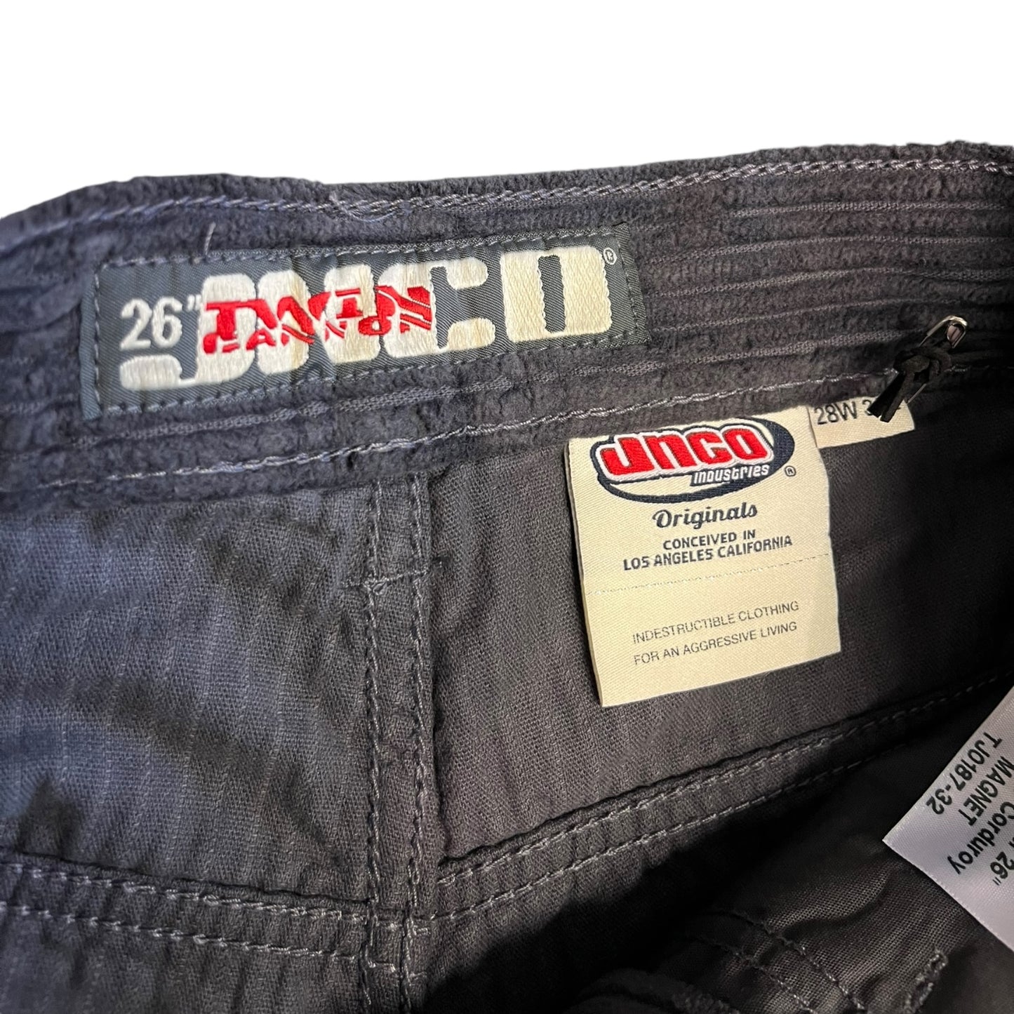 JNCO - 101 Twin Cannon. 26" 4 Wale Corduroy (Magnet)