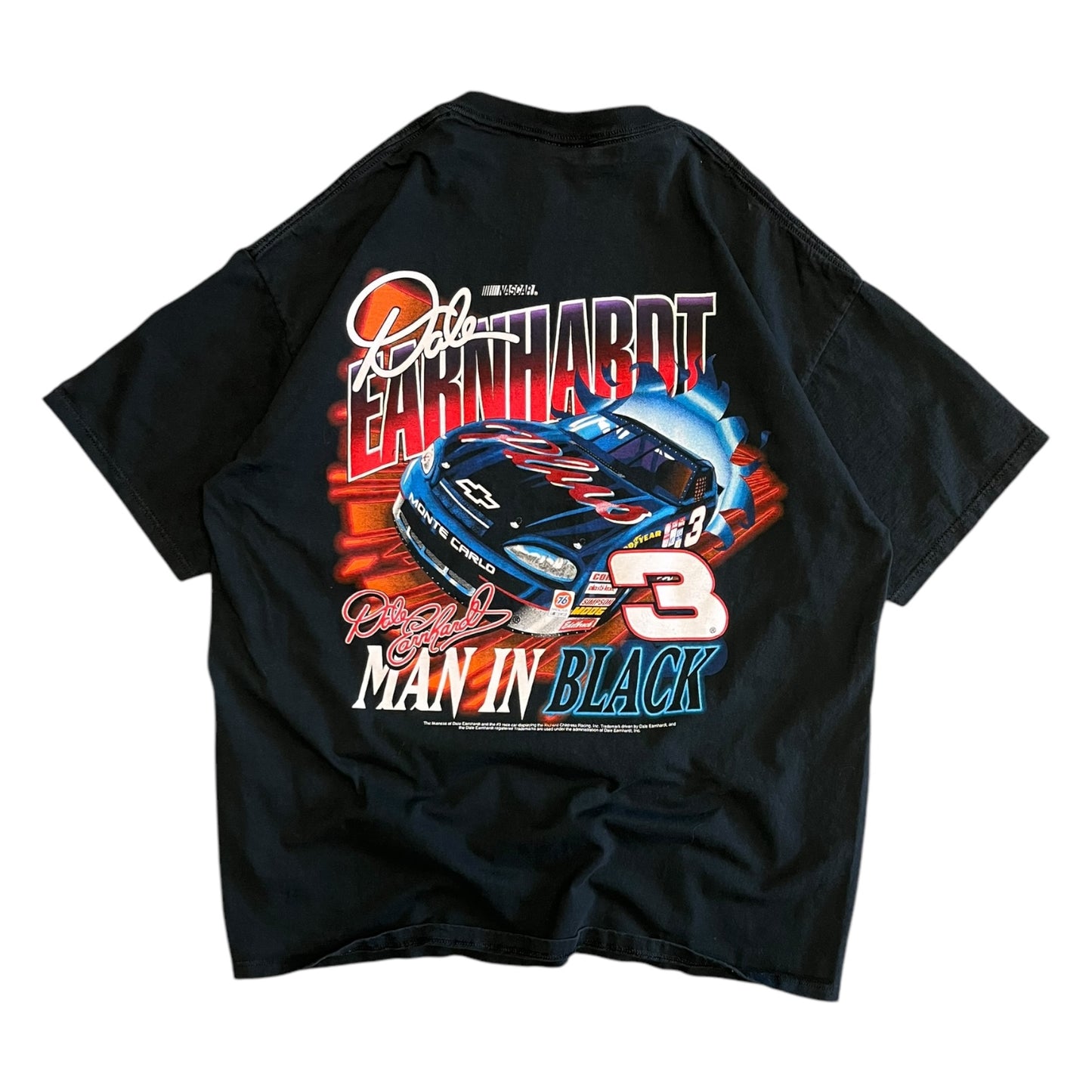 Y2K Dale Earnhardt “Man In Black” Tee