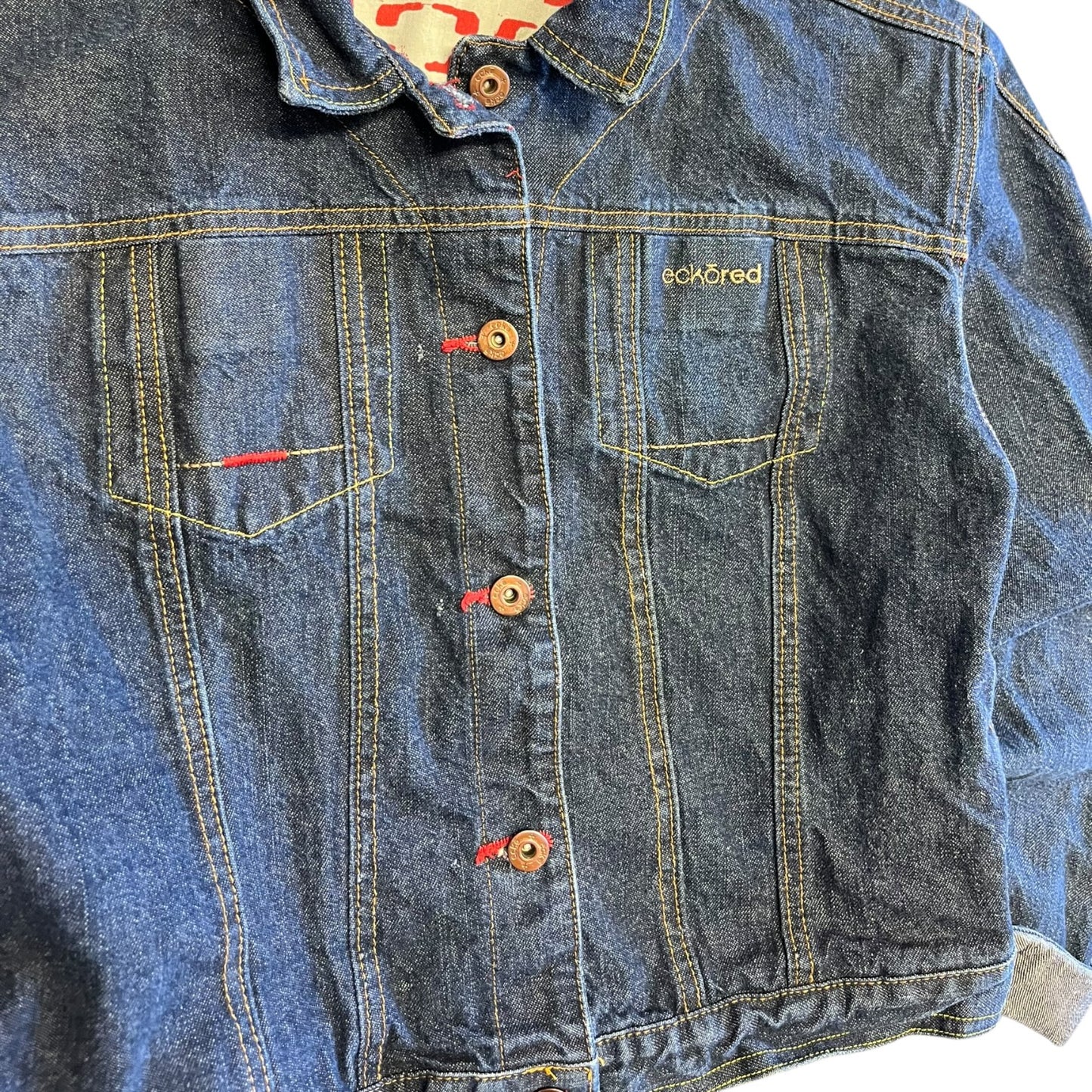 Woman’s Y2K Ecko Red Denim Jacket